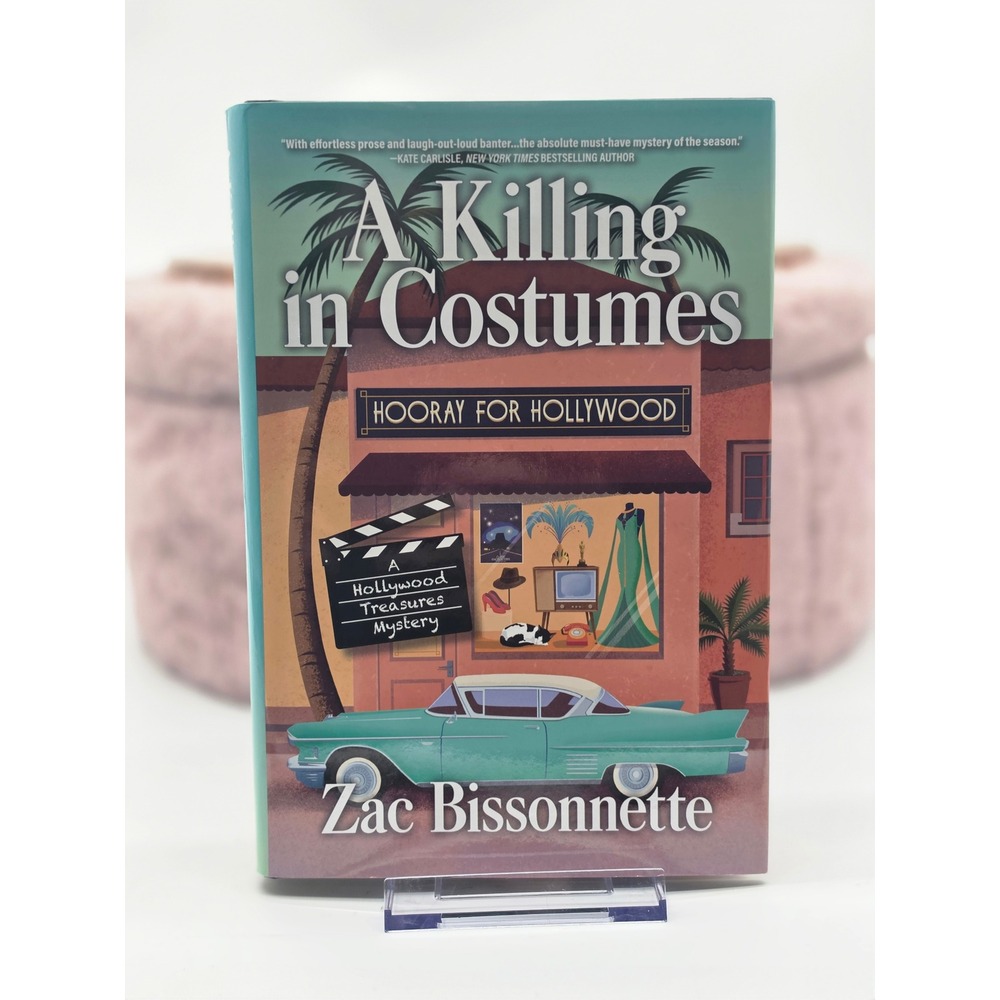 A Killing in Costumes Zac Bissonnette First Edition Hardcover Mystery Book 2022